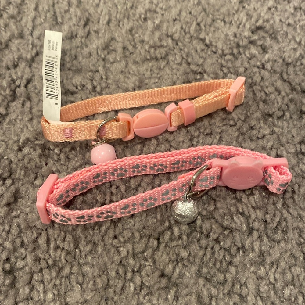 Kitten collars. 2 for $7